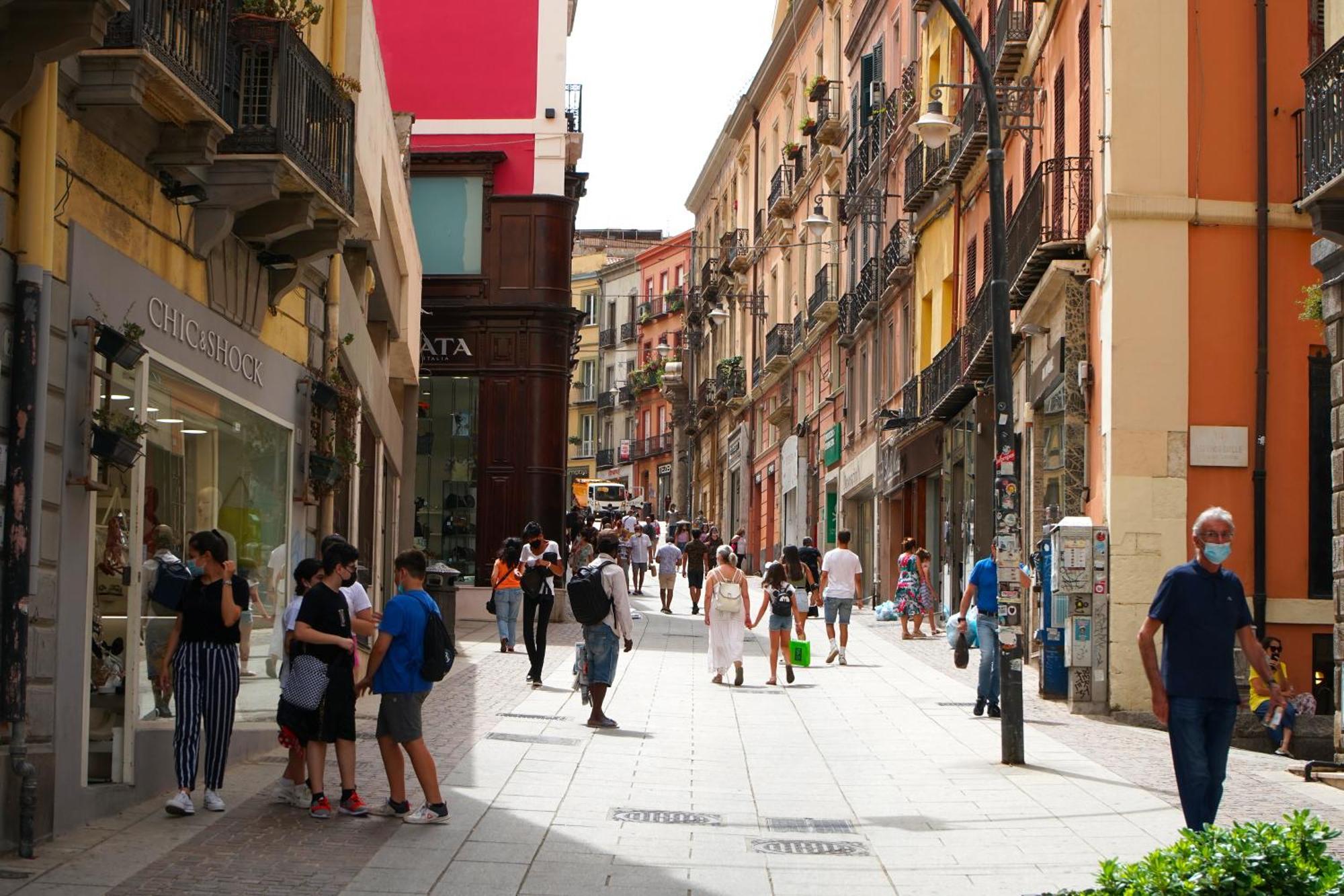 Alle Scalette Santa Teresa كالياري المظهر الخارجي الصورة